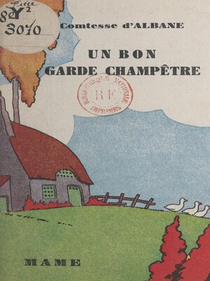 cover image of Un bon garde-champêtre